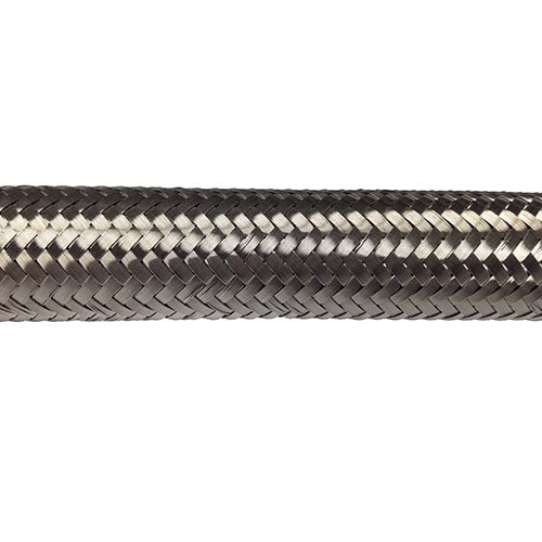 400016 -16AN Stainless Steel Braided Hose. Sold/ft.