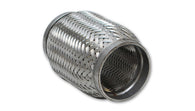 Vibrant SS Flex Coupling with Inner Braid Liner 1.75in inlet/outlet x 4in flex length