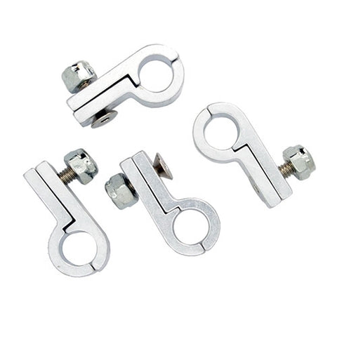 542036 3/16" Line Aluminum P-Clamps 6/pk