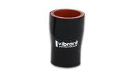 Vibrant 4 Ply Reducer Coupling 1in x 1.25in x 3in Long (BLACK)