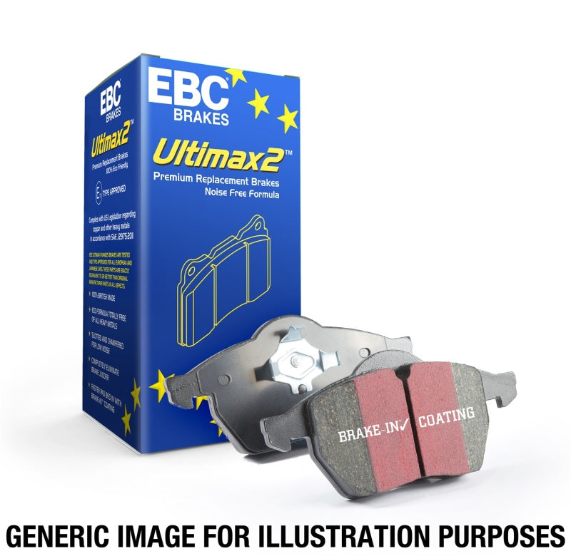 EBC 06-07 Lexus GS300 3.0 Ultimax2 Rear Brake Pads - Boost Factory