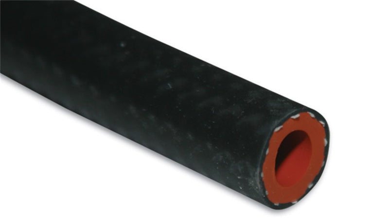 Vibrant 3/8in (10mm) I.D. x 5 ft. Silicon Heater Hose reinforced - Black - Boost Factory