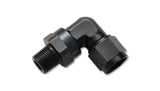 Vibrant -6AN to 3/8in NPT Female Swivel 90 Degree Adapter Fitting