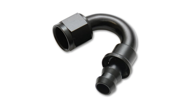 Vibrant -6AN Push-On 150 Degree Hose End Fitting - 22506
