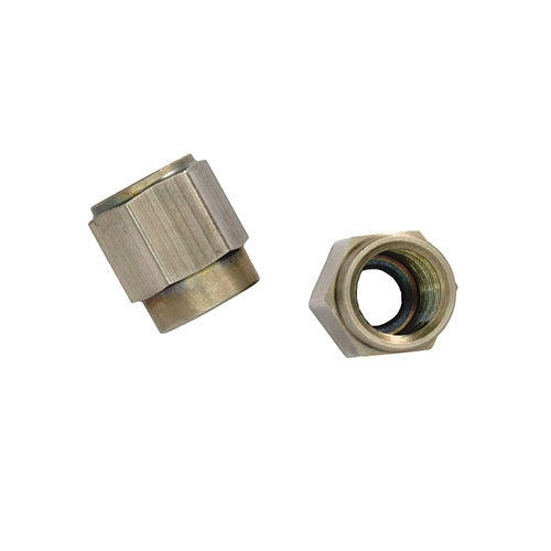Performance World - 61804 Stainless Steel 1/4" Tube Nuts 2/pk