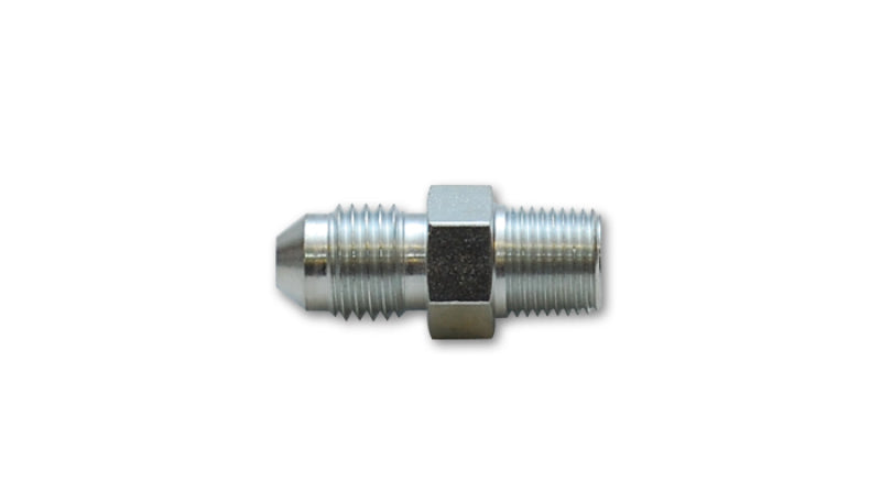 Vibrant -4AN to 1/8in NPT Straight Adapter Fitting - Steel - 10292