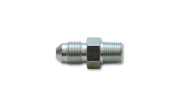 Vibrant -4AN to 1/8in NPT Straight Adapter Fitting - Steel - 10292