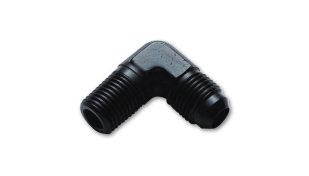 Vibrant -4AN to 1/8in NPT 90 Degree Elbow Adapter Fitting - Boost Factory