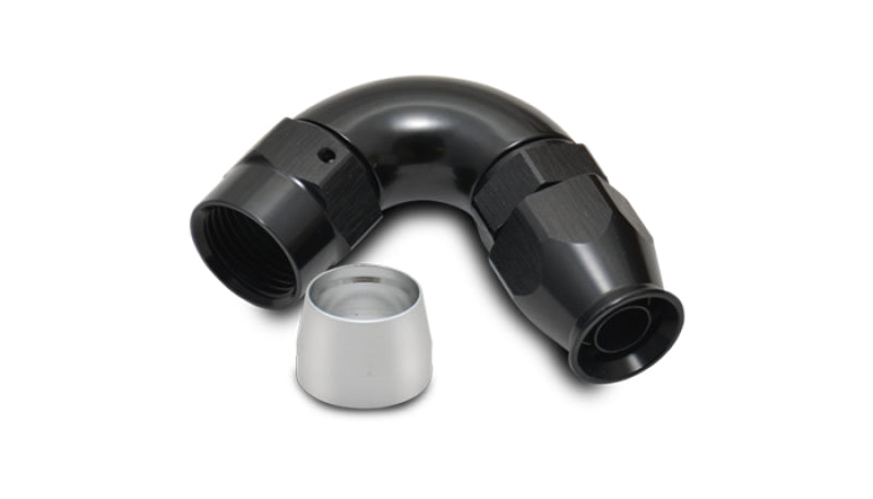 Vibrant -8AN 120 Degree Hose End Fitting for PTFE Lined Hose - 28208