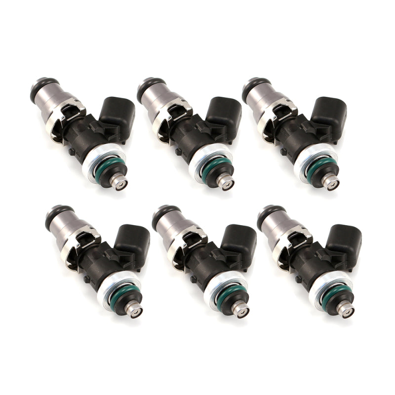 Injector Dynamics 1050-XDS Injectors 14mm (Grey) Adaptor Top GTR Lower Spacer (Set of 6) - Boost Factory