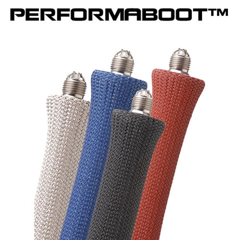 744202 PerformaBoot Spark Plug Boot Protectors Red 2/pk