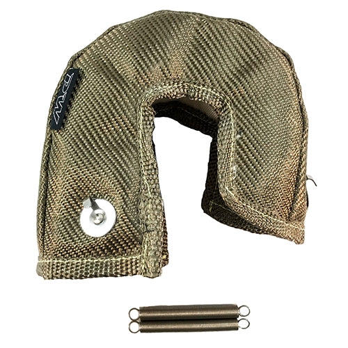 Performance World - 748002 T25/T28 Titanium Turbo Heat Shield