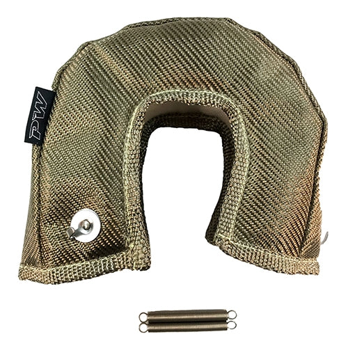 Performance World - 748003 T3 Titanium Turbo Heat Shield