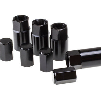 Wheel Mate Aluminum TPMS Valve Stem Cover - Black Anodize - Boost Factory