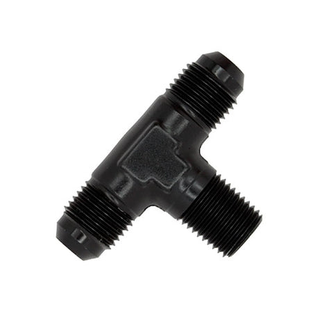 825030302 -3AN to 1/8" NPT Tee on side