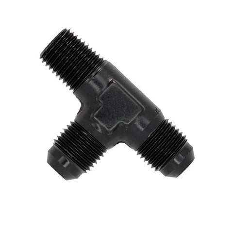 826040204 -4AN to 1/8" NPT Tee on run