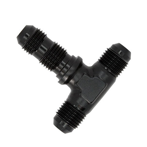 83404 -4AN Male Flare Bulkhead Tee (on side)