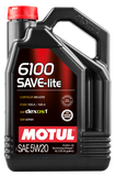 Motul 4L Technosynthese Engine Oil 6100 SAVE-LITE 5W20 - Ford M2C 930-A 945-A API SN