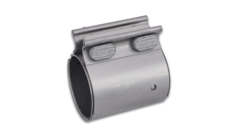 Vibrant TC Series Heavy Duty SS Exhaust Sleeve Butt Joint Clamp for 2.5in O.D. Tubing - Boost Factory