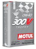 Motul 2L Synthetic-ester Racing Oil 300V TROPHY 0W40