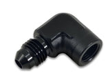 Vibrant -3AN to 1/8in NPT 90 Degree Adapter Fitting