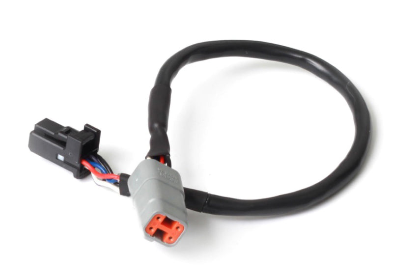 Haltech Elite CAN Cable DTM-4 to 8 Pin Black Tyco 300mm (12in)