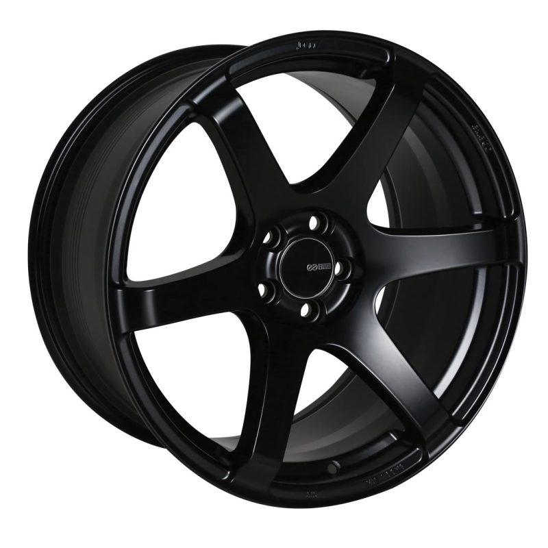 Enkei T6S 18x8.5 50mm Offset 5x114.3 Bolt Pattern 72.6 Bore Matte Black Wheel - Boost Factory