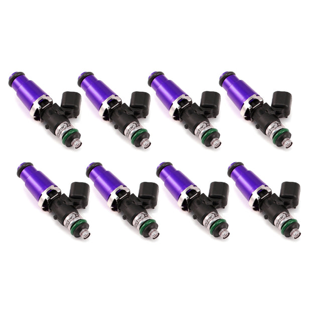 Injector Dynamics 2600-XDS Injectors - 60mm Length - 14mm Top - 14mm Lower O-Ring (Set of 8) - Boost Factory