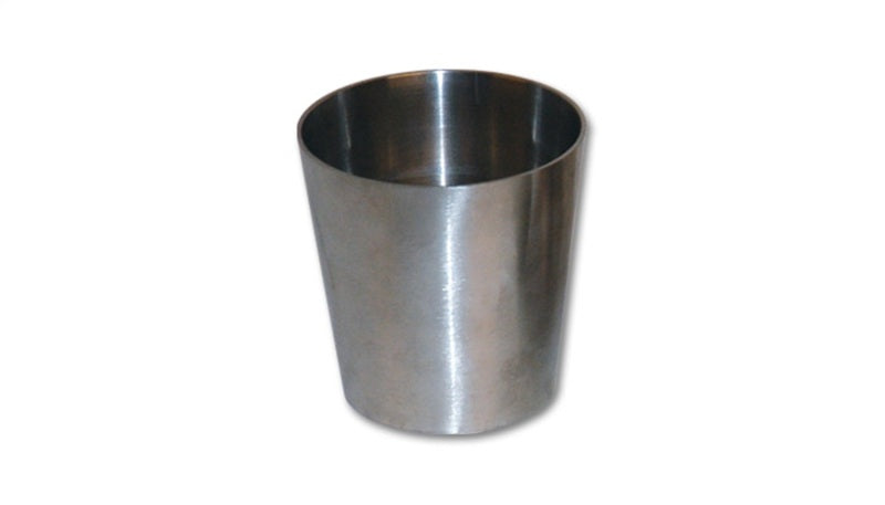 Vibrant 2.5in x 3in T304 Stainless Steel Straight (Concentric) Reducer