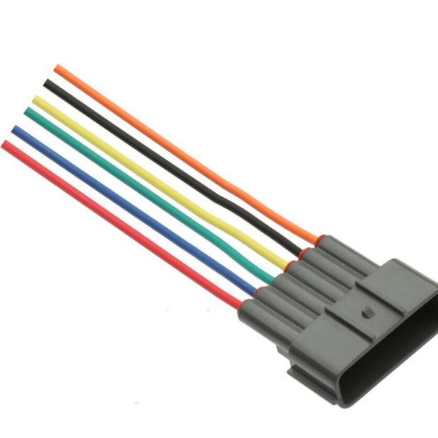 Wiring Specialties RB26 6-pin Ignitor Chip Connector MALE