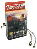 BRAIDED STAINLESS BRAKE LINES R32 R33 R34 ALL MODELS  GOODRIDGE (22160) - Boost Factory