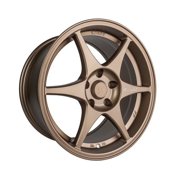 Stage Wheels Knight 17x9 +10mm 5x114.3 CB: 73.1 Color: Matte Bronze