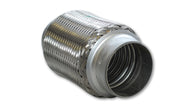 Vibrant SS Flex Coupling without Inner Liner 2.5in inlet/outlet x 6in long