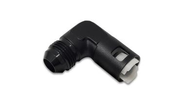 Vibrant 90 Degree Aluminum AN to Female Quick Connect -6AN - 5/16 Hose Size - 16920