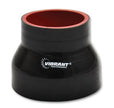 Vibrant 4 Ply Reducer Couper 3in ID x 3.75in ID x 3in Long - Black - 19737