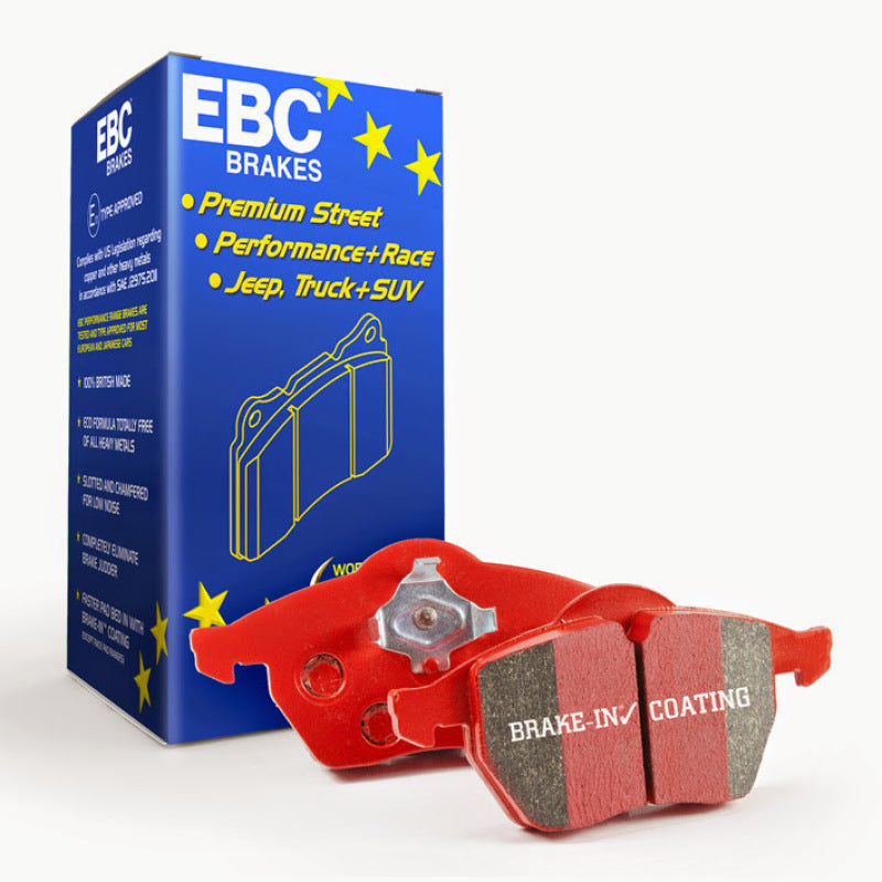 EBC 89-95 Nissan Skyline (R32) 2.6 Twin Turbo GT-R Redstuff Front Brake Pads - Boost Factory