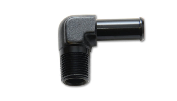 Vibrant 3/8 NPT to 3/8 Barb 90 Degree Fitting - Boost Factory