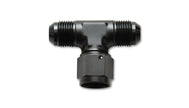 Vibrant -10AN Tee Fitting with Female -10AN Swivel On Side - 10794