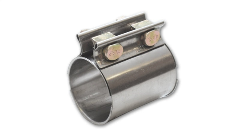Vibrant TC Series Heavy Duty SS Exhaust Sleeve Butt Joint Clamp for 2.75in O.D. Tubing - Boost Factory
