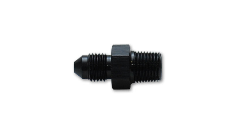 Vibrant -4 AN to 1/16in NPT Straight Adapter Fittings - Aluminum - 10133
