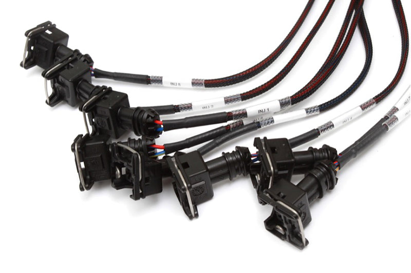 Haltech Elite 2000/2500 Terminated Harness w/EV1 Inj Connectors