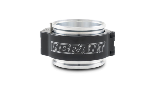 Vibrant 2.50in O.D. Aluminized HD 2.0 Clamp Assembly - Anodized Black - Boost Factory