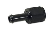 Vibrant Female AN to Hose Barb Straight Adapter AN -3 Barb 0.25in - Boost Factory