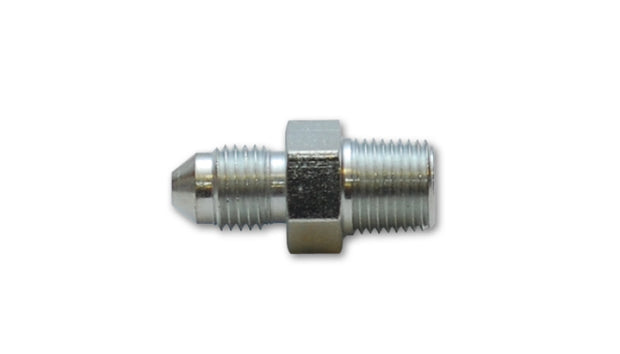 Vibrant -3AN to 1/8in NPT Straight Adapter Fitting - Steel  - 10290