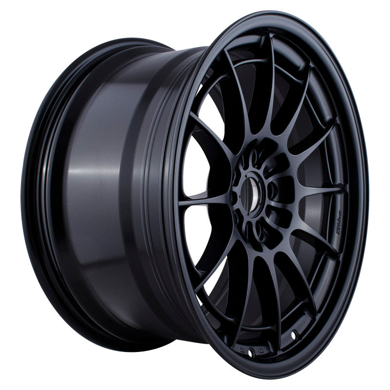 Enkei NT03+M 18x9.5 5x114.3 40mm Offset 72.6mm Bore Black Wheel G35/350Z *MOQ 40 Wheels* - Boost Factory