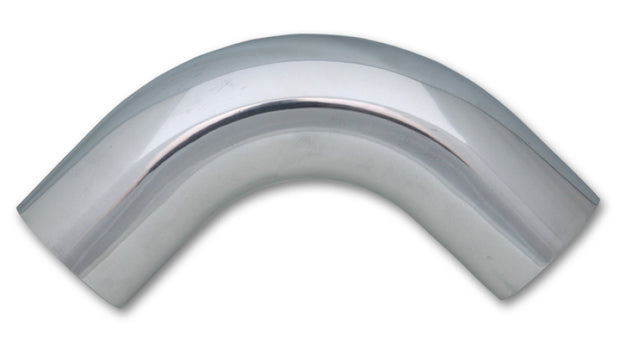 Vibrant 1.5in O.D. Universal Aluminum Tubing (90 degree bend) - Polished - Boost Factory