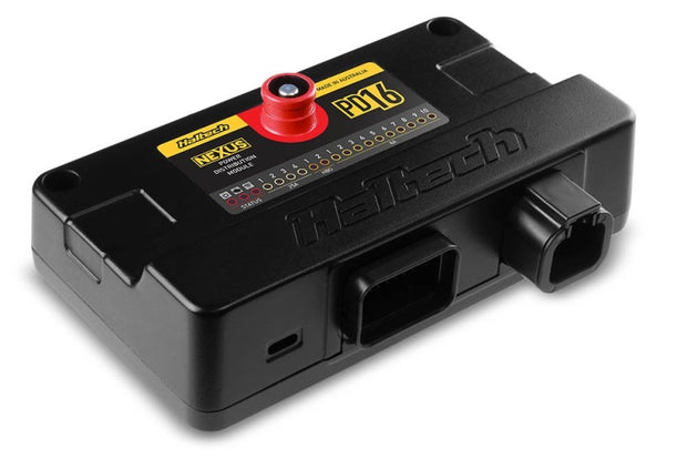 Haltech NEXUS/Elite Series ECU PD16 PDM w/120A Surlok Main Power Connector/USB Cable - Boost Factory
