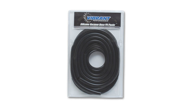 Vibrant Silicon vac Hose Pit Kit Blk 5ft- 1/8in 10ft- 5/32in 4ft- 3/16in 4ft- 1/4in 2ft-3/8in - Boost Factory