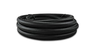 Vibrant -10 AN Black Nylon Braided Flex Hose w/ PTFE liner (5FT long) - Boost Factory
