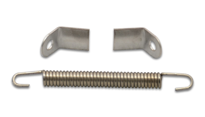 Vibrant Weld on Collector Tab Kit (includes 2 x S.S. collector tabs and 3-1/2in long spring) - Boost Factory